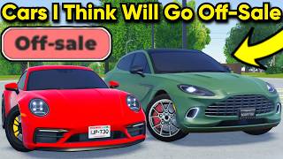 Cars That I Think Will Go Off-Sale In Greenville