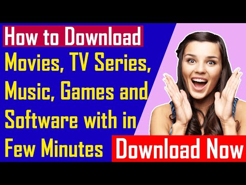 How to Download Any Movies, TV Series, Music, Games and Software within  Few Minutes II Tech Guru