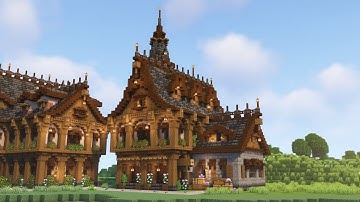 Fantasy Storage House - Minecraft Timelapse