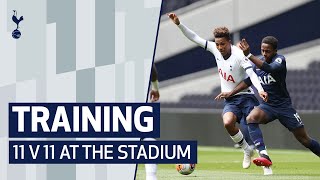 TRAINING | 11 V 11 GAME AT TOTTENHAM HOTSPUR STADIUM screenshot 5