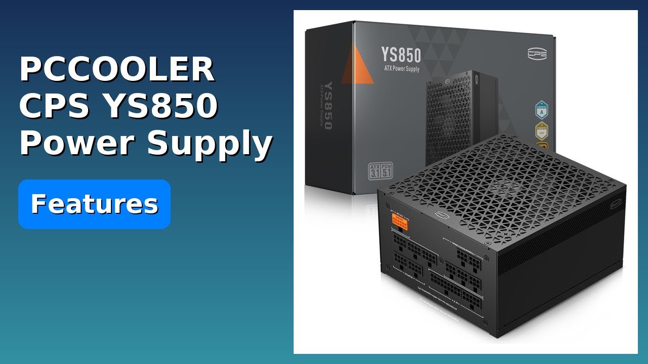 REVIEW (2026): PCCOOLER CPS YS850 Power Supply. ESSENTIAL details