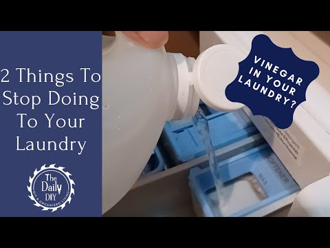 STOP Doing These 2 Things To Your Laundry!