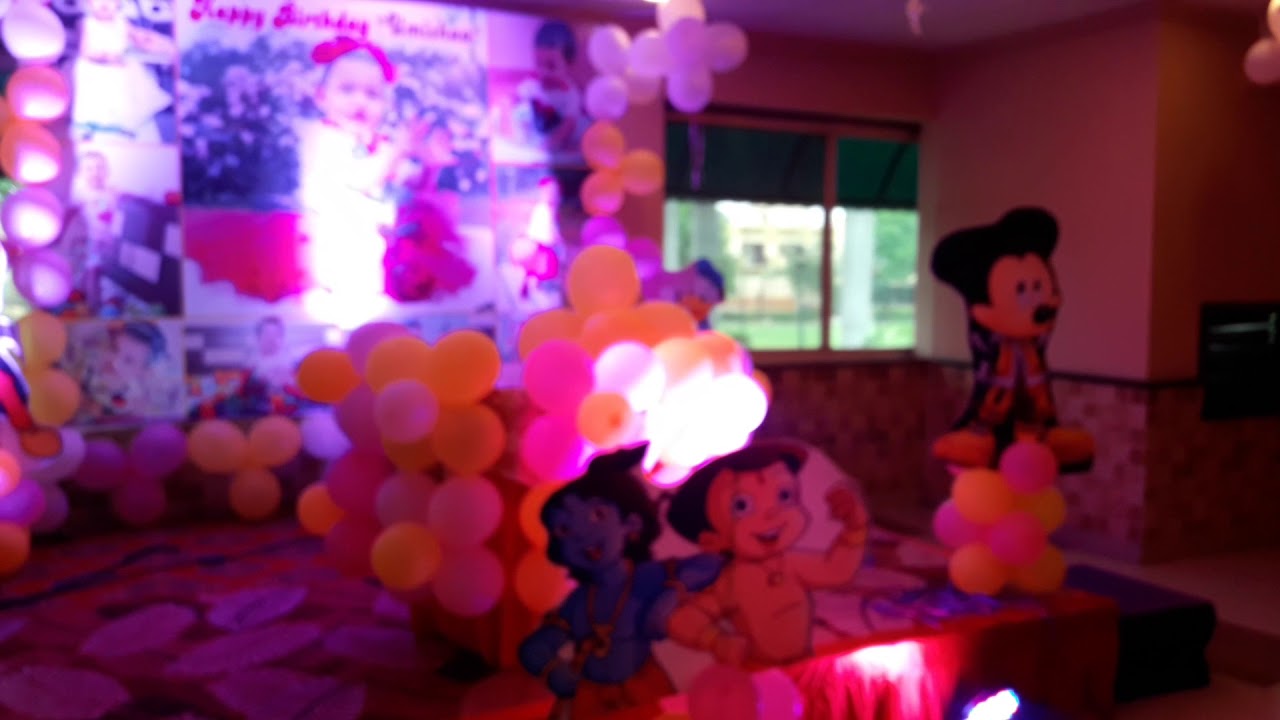 Balloon decor  in Lucknow  birthday  party  9450359738 YouTube