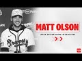 Braves star matt olson id put our lineup up against anybody in baseball