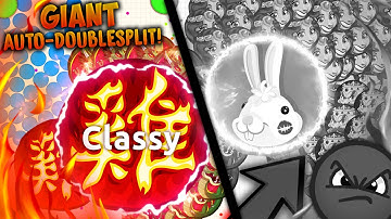 Agar.io - *WILDEST TIMED DOUBLESPLIT EVER* // REVERSED TRICKS, PRE-SPLIT & POPSPLIT DESTRUCTION!