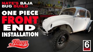 JBugs - Father & Son - 1972 Baja Bug - One Piece Front End Installation