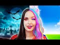 VAMPIRO VS. UNICORN DRAWING CHALLENGE II | Truques bons e ruins para a escola por 123 GO! SCHOOL