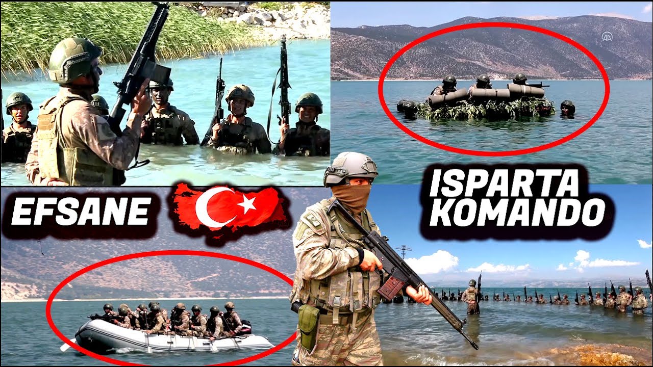 TÜRK KOMANDOLAR'DAN İNANILMAZ ZORLUKTAKİ EĞİTİM | ISPARTA EĞİRDİR DAĞ ...