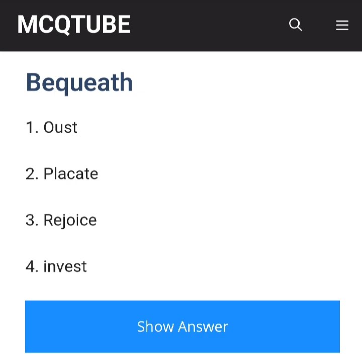 Class 12 mcqtube class12 class12th synonymsforcompetitiveexams youtube