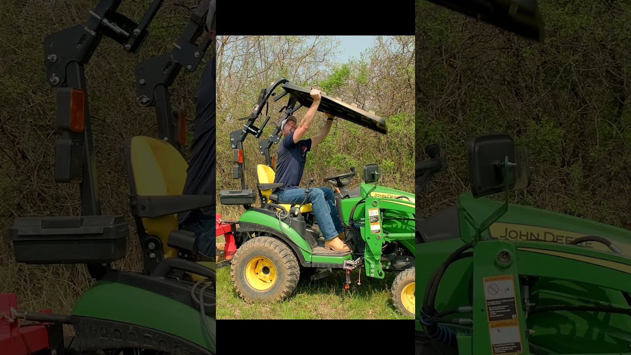 THE 1 ACCESSORY FOR ZERO TURN MOWER TRACTOR ROLL BARS