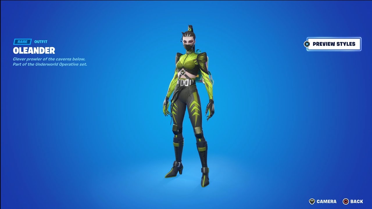 How to Get OLEANDER SKIN for FREE in Fortnite YouTube