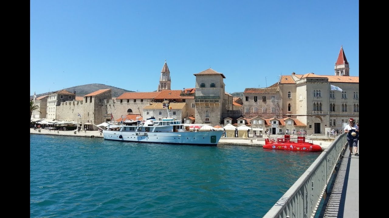Trogir Croatia 2018 trogir mapa