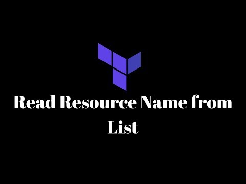 012 Read resource name from list