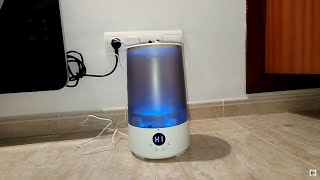 TUTORIAL y Unboxing del Humidificador HOMVANA H101. (Español)