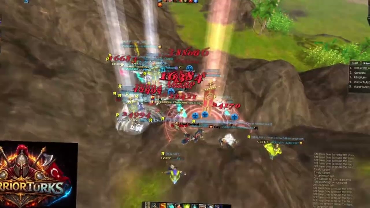 ExSro WarriorTuRKS VS ALL SERVER HOTAN FORTESS WAR 
