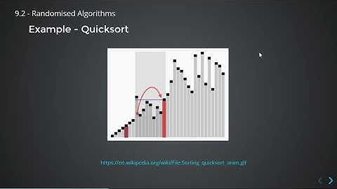 9.2 - Randomised Algorithms