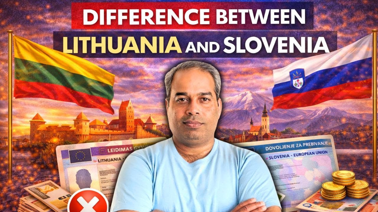 Lithuania vs Slovenia for Study, Work & Settlement