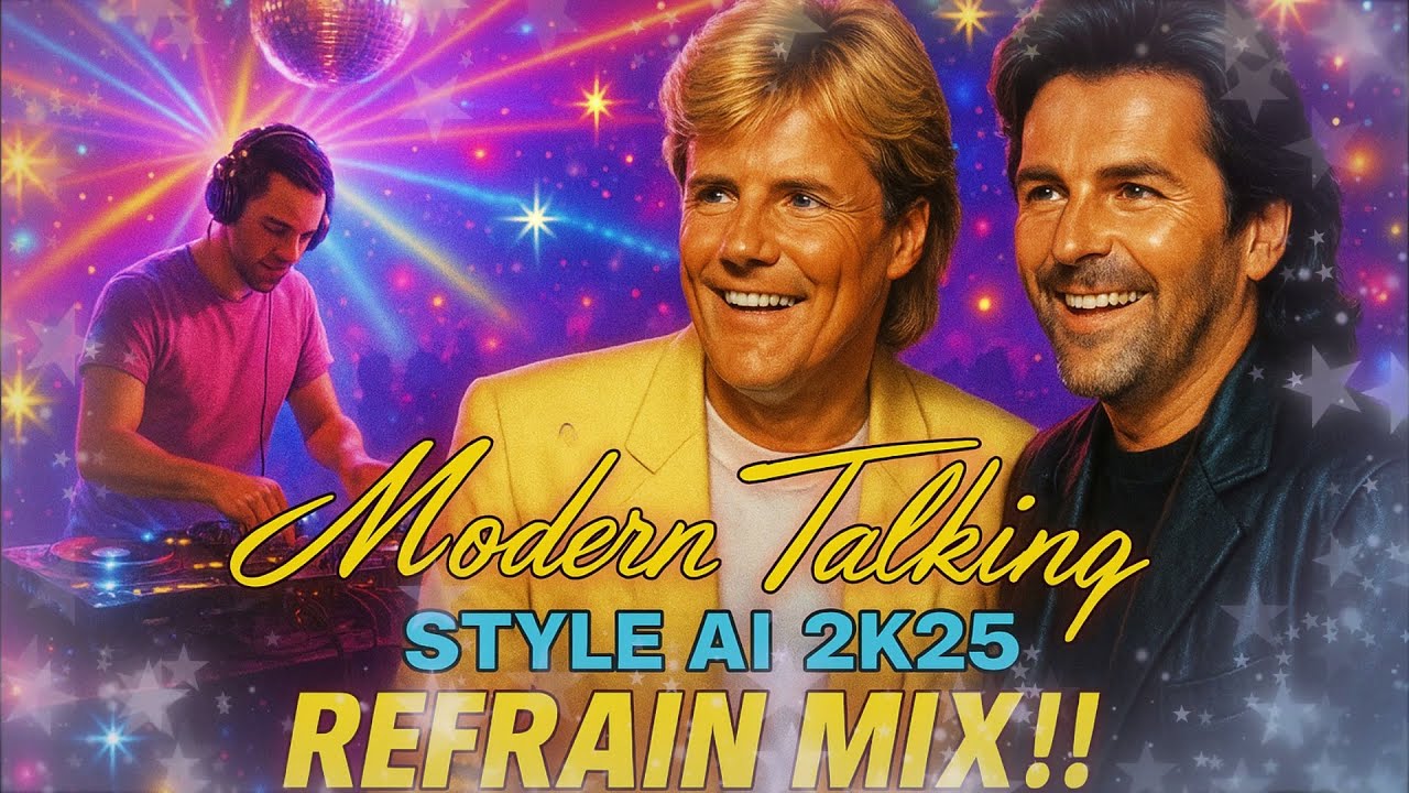 Modern Talking Style AI 2K25 REFRAIN MIX!! - YouTube