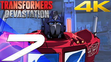 Transformers Devastation - Walkthrough Part 7 - Devastator & Menasor Boss Fight [4K 60fps]