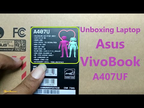 Unboxing Asus VivoBook A407UF - Laptop Tipis Intel Core i5 Gen 8 Kekinian