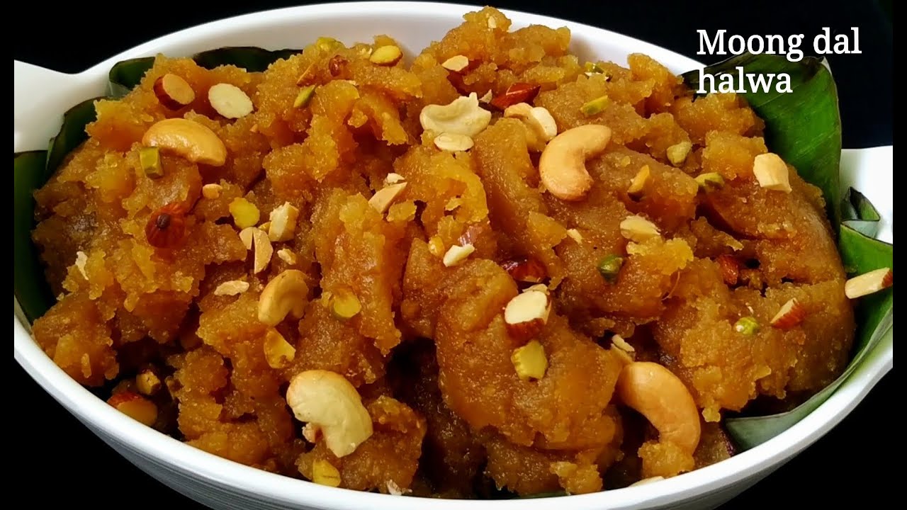 ದಿಡೀರಾಗಿ ಮಾಡಿ ಬಾಯಲ್ಲಿ ನೀರೂರಿಸುವಂತಹ ಹೆಸರುಬೇಳೆ ಹಲ್ವ| Instant moong dal halwa recipe