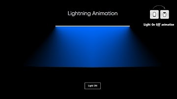 light bulb toggle button using html css javascript