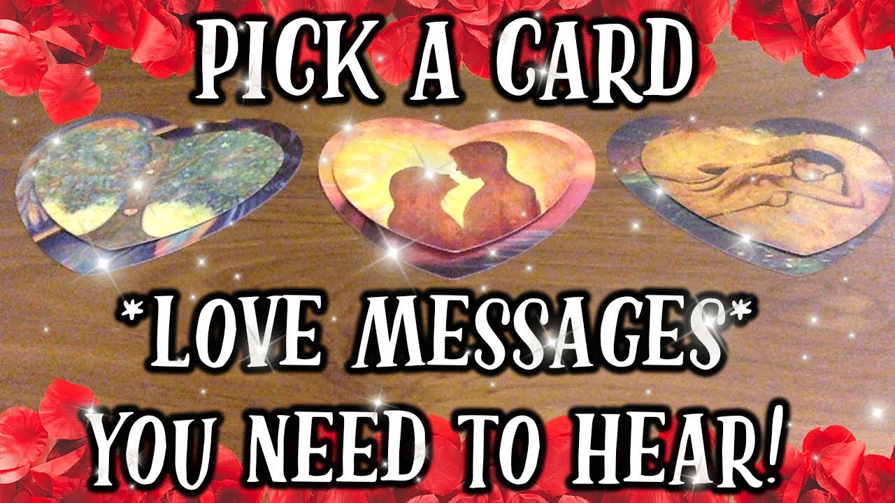 PICK A CARD *VALENTINES DAY 2020 LOVE MESSAGES FOR YOU!* 🥰❤️  PSYCHIC TAROT CARD READING
