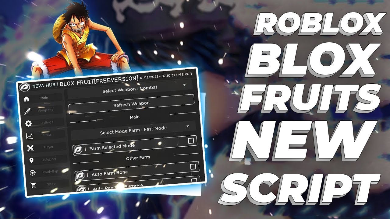 Roblox Scripts Blox Fruit Mobile No Key Fruit Rain & Auto Farm