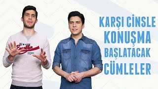 Karşı Cinsle Konuşma Başlatacak Cümleler | Erkek Kafası Resimi