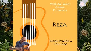Reza (Pray) - Baden Powell - Edu Lobo - Guitar Tutorial 2020