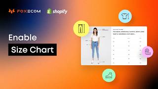 How to Add a Size chart in Shopify (Reduce Returns) | Shopify tutorial by FoxEcom