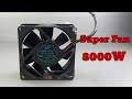 I turn tv super fan coil into 8000W. most powerful new generator.