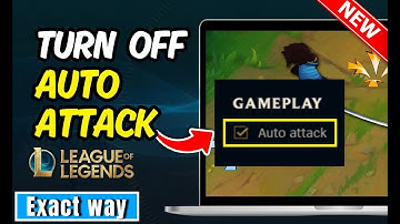 How do I turn off League Auto Attack | Disable league of legends auto attach