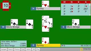 WCBC 2019 Final Micro Bridge vs Synrey 64 Boards screenshot 4