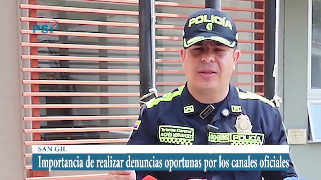 Importancia de realizar denuncias oportunas por los canales oficiales indica la Policía