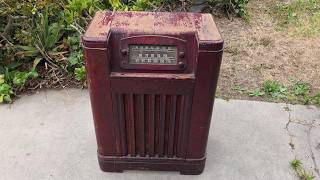 Philco 46 1226 Radio Resurrection Fnirsi HS 03 Portable Soldering Iron KNX and CBS News