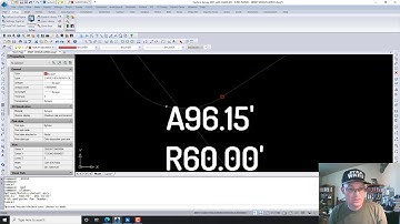Creating Line And Curve Labels For A Survey Plat