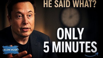 The 5-Minute Rule That Changed Everything for Me — No Matter Your Age | Elon Musk Motivation