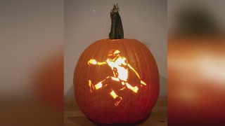 Ravens Fan Carves QB Lamar Jackson's Likeness Into Pumpkin