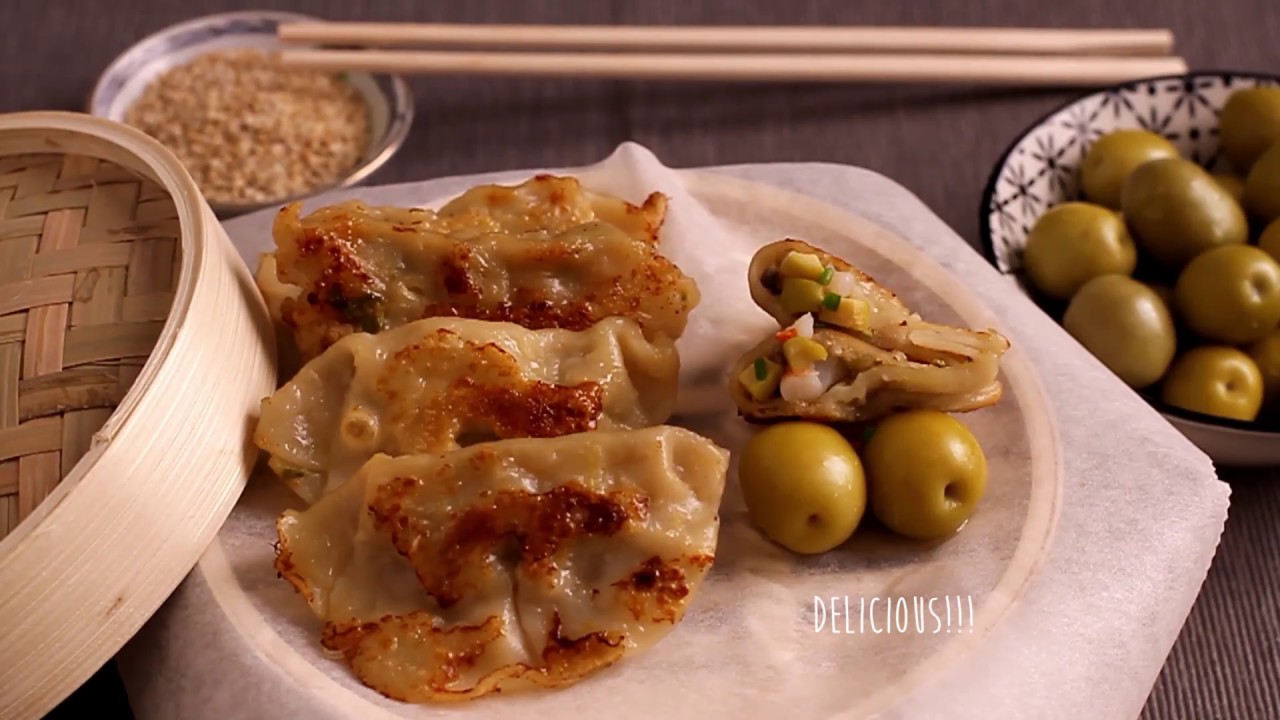 Fried olives dumpling YouTube