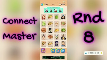 Connect master Rnd Level 8 Walkthrough 🧩 | Match Puzzle | Puzzle Solutions & Tips | Solutionguruji