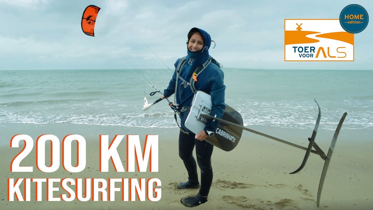 200 KM KITESURFING - Kite for ALS
