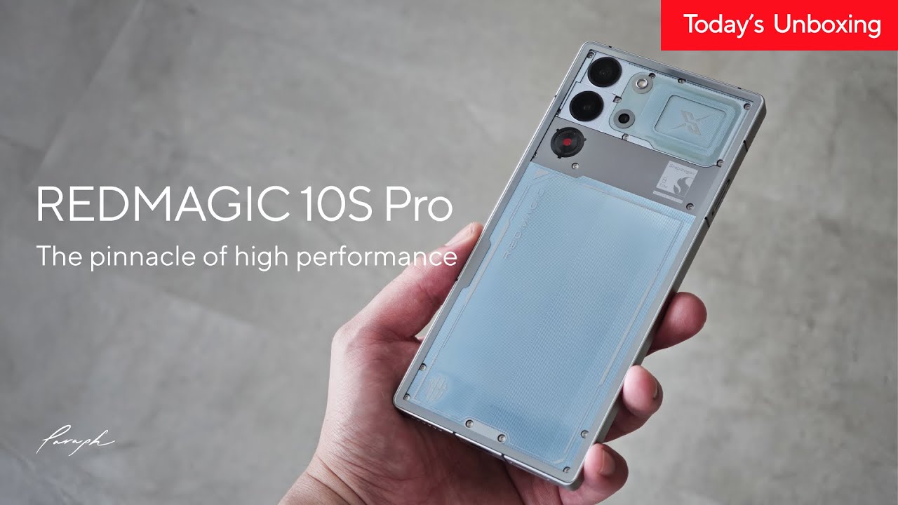 God Machine] The ultra-high-spec gaming smartphone REDMAGIC 10S