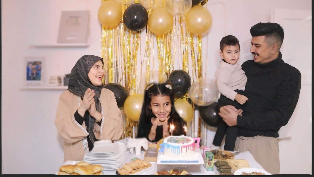 اجمل حفلة عيد ميلاد لأطفالنا(بلين آي💗و ارتين آي💙)فاجئناهم بالهدايا الي يردوها