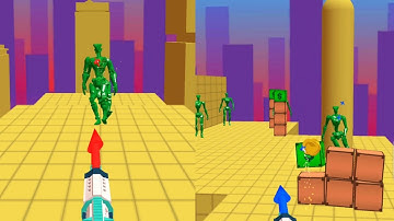 Pierce Them All 3D 🤖👾 - All Levels Mobile Gameplay Android,ios