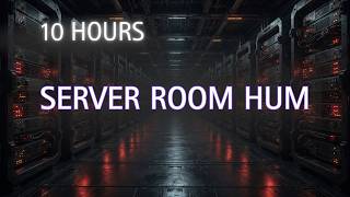 Futuristic Server Room | 10 Hours of Deep Cooling Hum for Focus