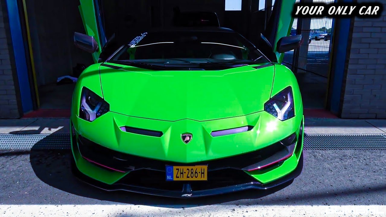 Aventador SVJ Exhaust Noises YouTube