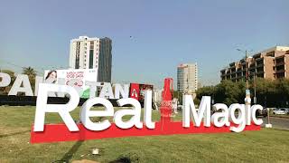 coca cola real magic Day view fancy Creative Work at Ftc Amri Par  & Tryangle Sherah e Fasil Karachi