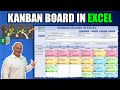 Learn How To Create Your Own Drag & Drop Kanban Board In Excel [Masterclass + Free Download]