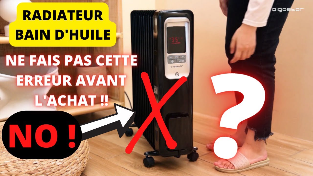 Radiateur a bain d huile economique au meilleur prix